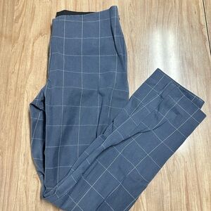 a new day womans Navy Checkered Dress Pants
